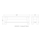 Alaterre Furniture Durango 60"L Wood Entryway/Dining Bench ANDU0474 - alternate 4